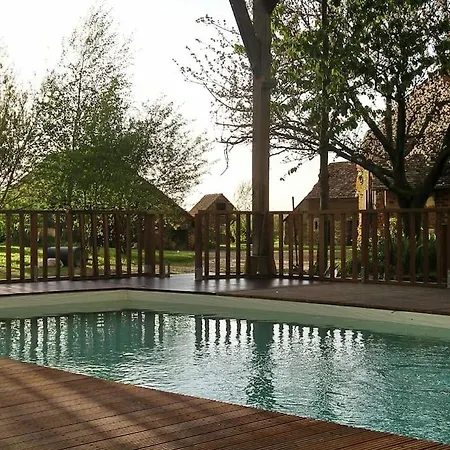 Grande Longere Calme, Piscine Chauffee. Circuit 24h Mans ! * Marigne-Laille